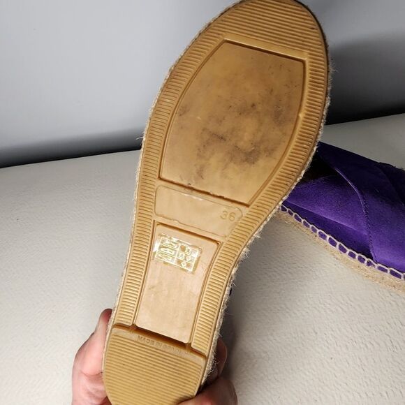 Free People Rope Sandals Flat Chunky Shoes Designer Size EU 36 US 5.5 - Picture 4 of 5